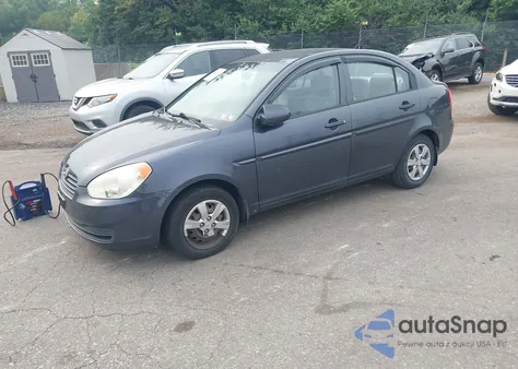 2008 Hyundai Accent Gls z USA, uszkodzony, nr VIN KMHCN46CX8U182913